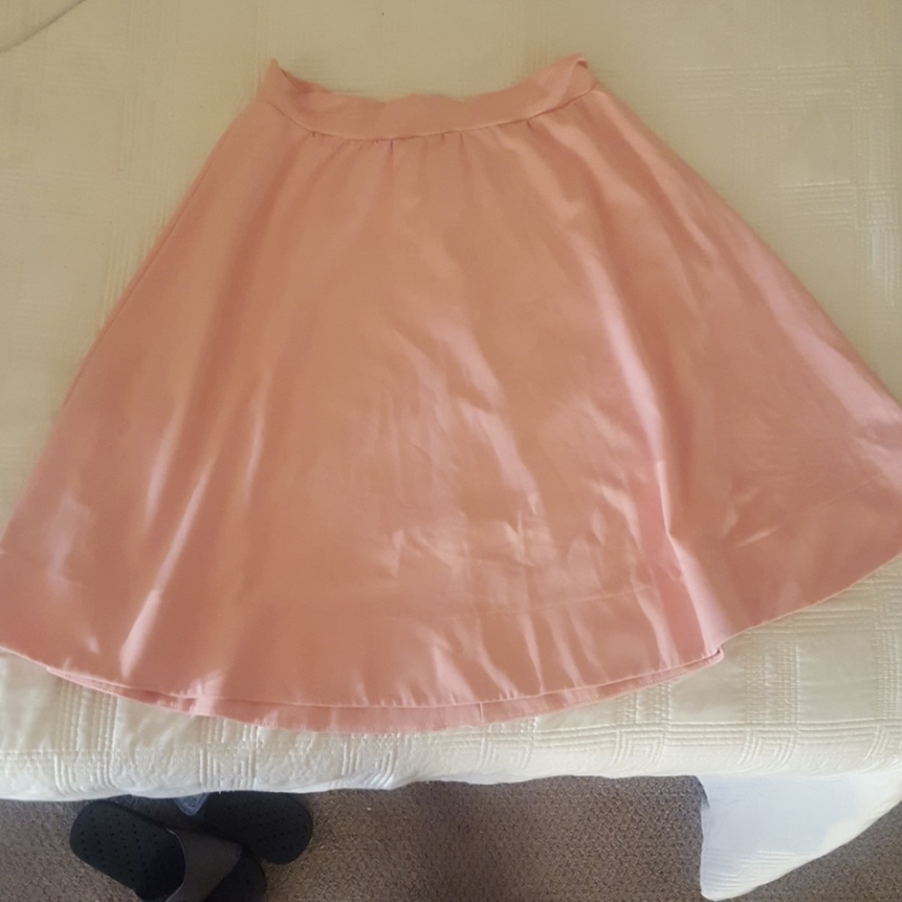 Pink skirt